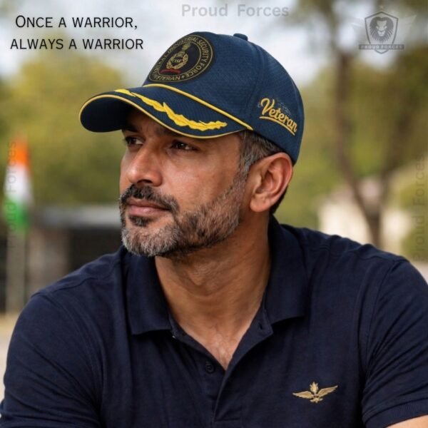 CISF VETERAN CAP -blue