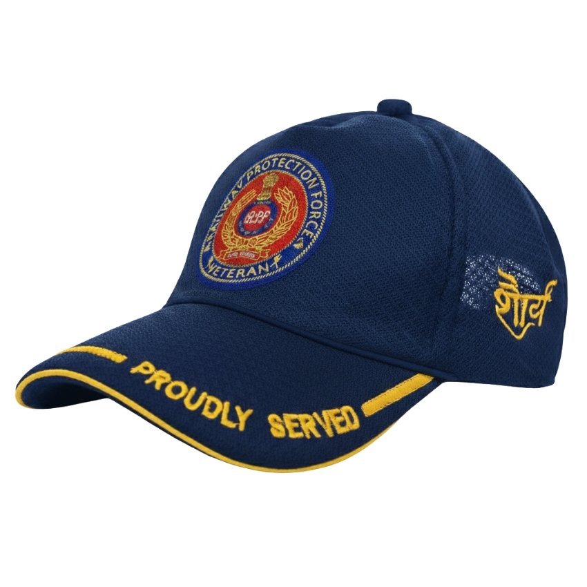 premium quality rpf proudly baseball cap for veterans (blue color) premium quality rpf proudly baseball cap for veterans (blue color)
