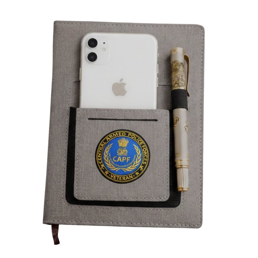 capf veteran office notebook with phone & pen holder capf veteran office notebook with phone & pen holder
