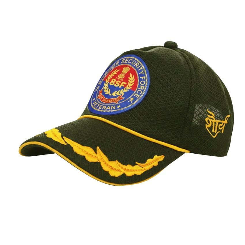 premium quality bsf officers’ veteran baseball cap (olive green color) premium quality bsf officers’ veteran baseball cap (olive green color)