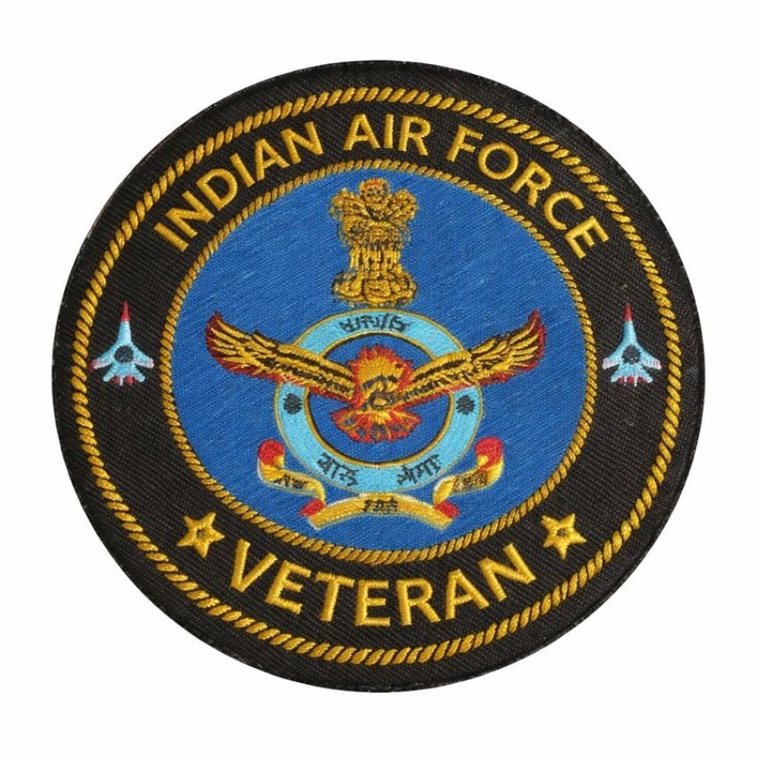 premium quality indian air force veteran iron on woven & embroidered patches for apparel premium quality indian air force veteran iron on woven & embroidered patches for apparel