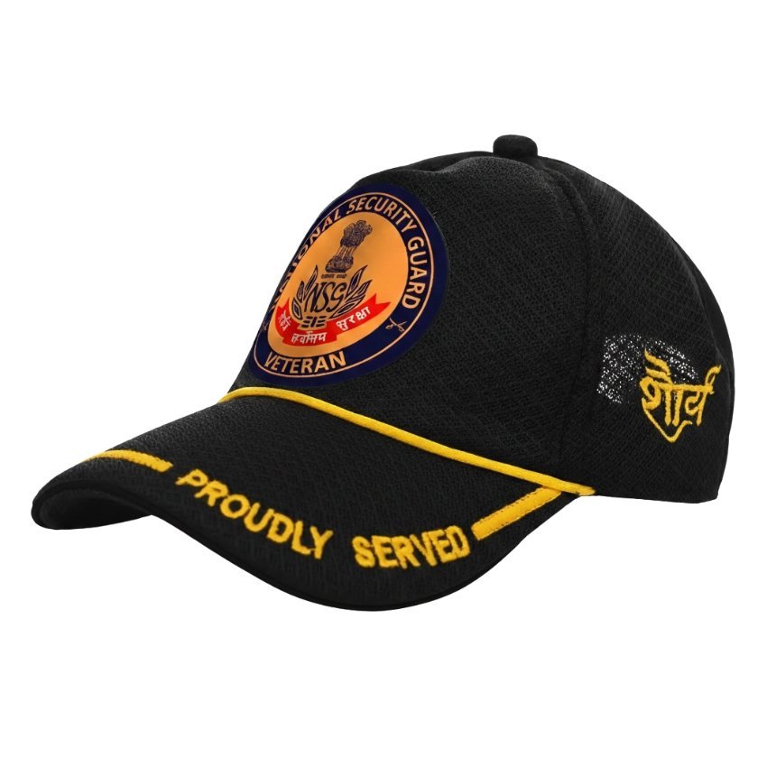 premium quality national security guard proudly veteran baseball cap (black color) premium quality national security guard proudly veteran baseball cap (black color)