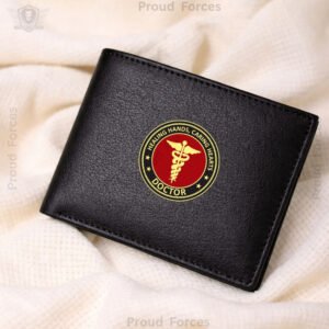 Doctor Black Leather Wallet for Men (Premium Classic Edition)
